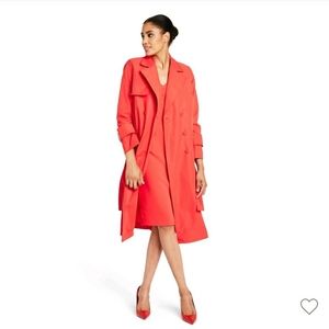 Sergio Hudson x Target Women's Strong Shoulder Trench Coat